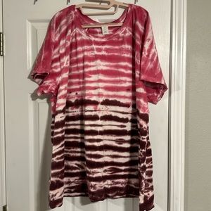 Tie dye sweatshirt material